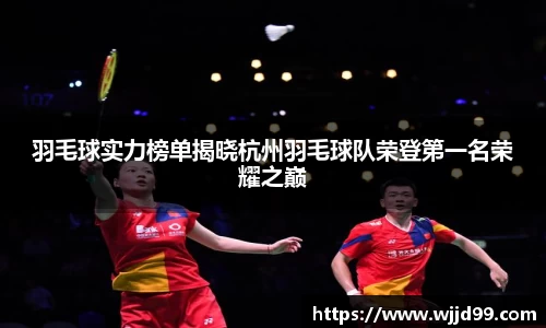 羽毛球实力榜单揭晓杭州羽毛球队荣登第一名荣耀之巅